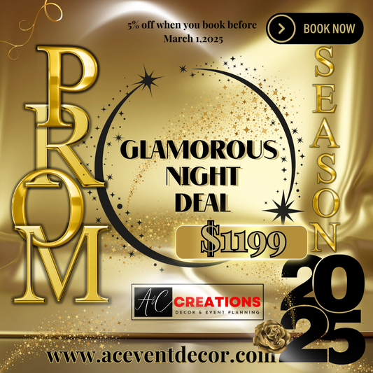 GLAMOROUS NIGHT DEAL (PROM PACKAGE) 2025